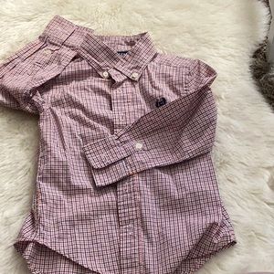 Chaps boy button up 4